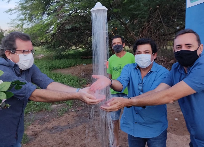 Prefeitura de Sousa inaugura Sistema de Abastecimento d’água na Comunidade Rural de Morumbica 